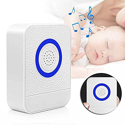 Linjolly Control de Acceso al Puerto con Cable de 12V Timbre de Soporte de Soporte sin batería 12V Dingdong Doorbell Timbre electrónico