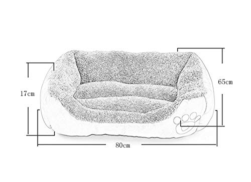 lovecabin Colchon Ortopedico Perro Colchon Sofa Cama para Cómodo Lavable Perros Medianos Pequeño