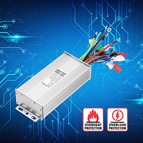 LSD149 36V/48V 1000W 15 tubos Controlador sin escobillas Controlador de motor eléctrico de alto rendimiento para bicicletas eléctricas Triciclos eléctricos 15 tubos sin escobillas