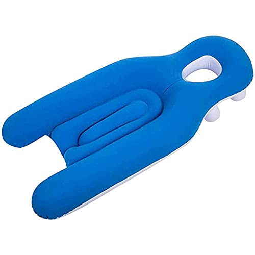 LSWKG Almohada Boca Abajo para Post Vitrectomía,Cojín Inflable para Dormir Retina Almohada para Acostarse Almohada De Apoyo para La Cabeza Y Los Hombros para Pacientes con Desprendimiento De Retina