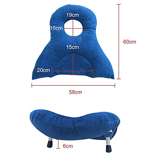 LSWKG Almohada de Soporte para Cabeza/Hombro，Almohada Facial para Dormir para Pacientes con Vitrectomía Y Desprendimiento De Retina Durante La Recuperación