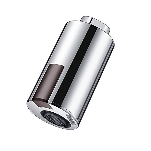 LTXDJ Grifo inteligente, sin contacto, adaptador con sensor de movimiento, ahorro de agua, grifo para baño, cocina, adecuado para 22 – 24 mm