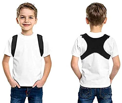 LYDIANZI Corrector de Postura Unisex Corrector de Postura Soporte de Espalda Ajustable Niños Cinturón de Hombro rectificando enderezar el Alivio del Dolor de la corrección Férulas para Espalda