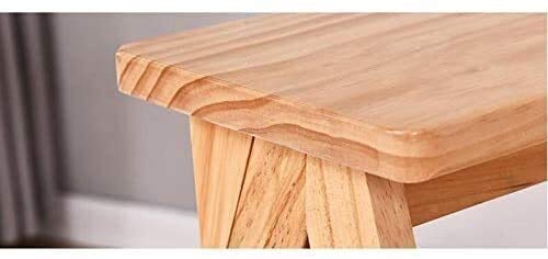 LYQQQQ Silla Plegable Escalera Portable Adulto de heces al Subir Las escaleras de Madera Maciza Asiento Adecuado for la Cocina de la Sala multifunción Que Encoge Escalera (Color : Brown)