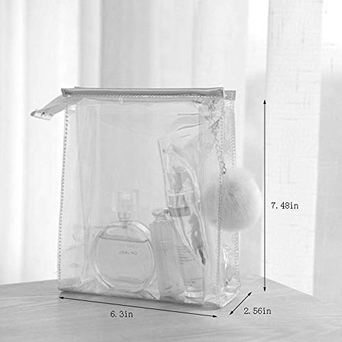 LYX Bolso de almacenamiento de cosméticos de color mágico portátil Bolso de mujer Bolso de cosméticos de PVC Bolso de almacenamiento de cosméticos a prueba de agua de láser adecuado for niñas femenina