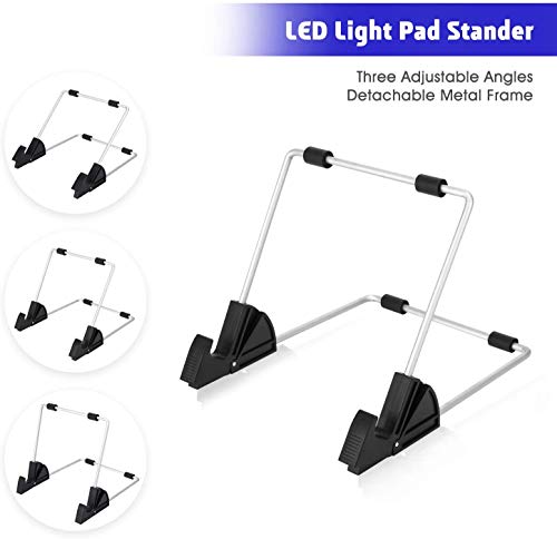Magicfly Mesa de Luz LED para Calcar Dibujos para Artistas, Dibujantes, A4 Tableta de Luz para Dibujos, Ilustración, Diseño, Cómic, Animación, 3 Modos de Iluminación, Cable USB
