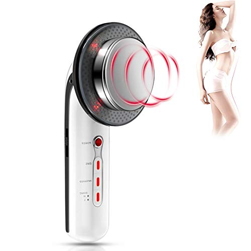 Máquina de eliminación de grasa, Cavitación de ultrasonido EMS Cuerpo masajeador adelgazante, Dispositivo infrarrojo ultrasónico, Reducción de celulitis, Ajuste de piel, Pérdida de peso(EU PLUG)