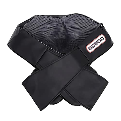 Masajeador con Función de Calor para Hombro Cuello Espalda Masajeador Cervical Eléctrico Shiatsu