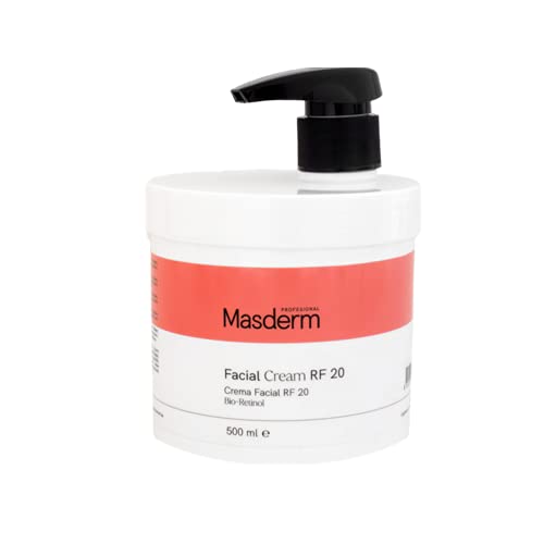MASDERM | Crema Facial Radiofrecuencia Hidratante | Antiarrugas | Ácido Hialurónico | Colágeno | Profesional | Mujer | 500ml