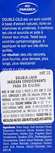 Mavala | Double Lash, Pestañas Tratamiento, Serum para Crecimiento y Volumen de Pestañas y Cejas - 10 ml