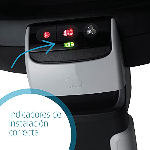 Maxi-Cosi FamilyFix, Base ISOFIX grupo 0+/1 (0-18 kg), Adecuada para las silla de coche Maxi-Cosi CabrioFix, Pebble y la silla de coche del grupo 1 Maxi-Cosi Pearl, De 0 meses a 4 años, Negro