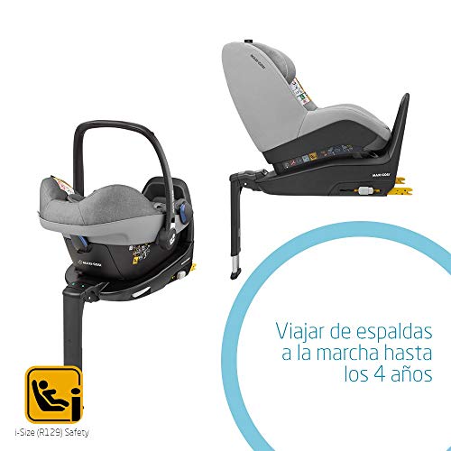 Maxi-Cosi FamilyFix2 Base para Silla de Coche, Permiten Viajar de Contramarcha desde Nacimiento hasta los 4 Años, Uso con Maxi-Cosi Pebble Plus, Rock y Pearl Smart i-Size