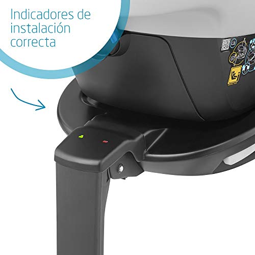 Maxi-Cosi FamilyFix2 Base para Silla de Coche, Permiten Viajar de Contramarcha desde Nacimiento hasta los 4 Años, Uso con Maxi-Cosi Pebble Plus, Rock y Pearl Smart i-Size
