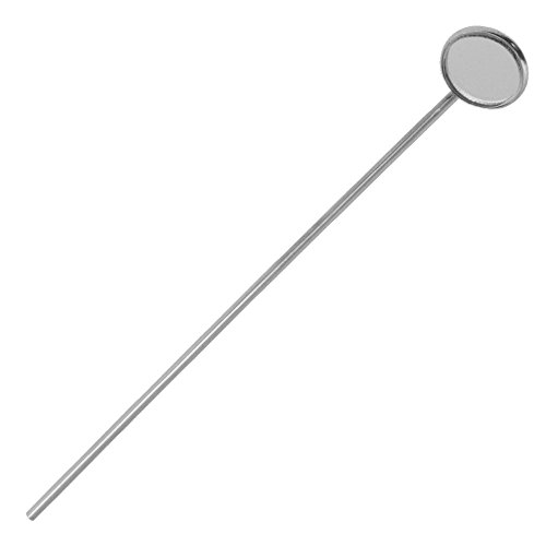 May - Espejo de inspección telescópico - Tamaño 5 - Espejo extensible - Extensible - Sin aumento - Acero inoxidable - Acero inoxidable