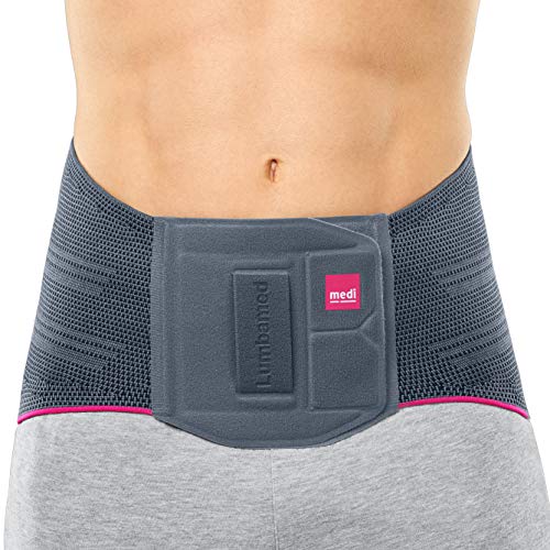 medi Lumbamed basic - Rückenorthese Herren | silber | Größe IV | LWS-Orthese zur Stabilisierung des LWS-Bereichs