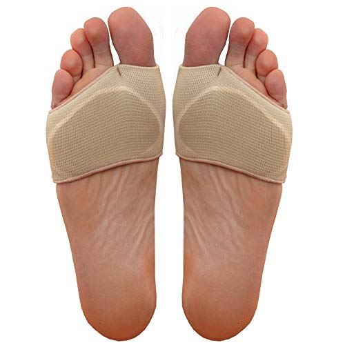 Medipaq - Almohadilla De Gel Para El Metatarso - Alivia El Dolor De La Bola Del Pie Ahora - 2Pares – M/L 41-47