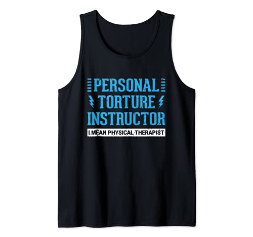 Mes de la terapia de regalo del fisioterapeuta de Funny PT Camiseta sin Mangas