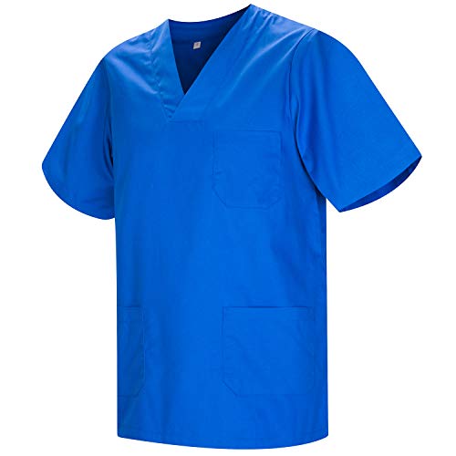 MISEMIYA - Uniforme Sanitario Unisex Uniformes Sanitarios MÉDICOS Conjuntos Sanitarios - XL, Azu