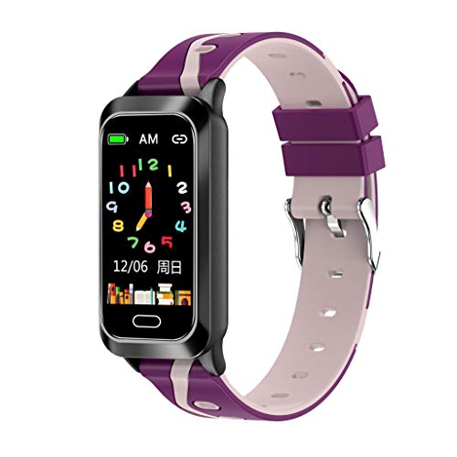 MMTek Kids - Pulsera Actividad Infantil, Deportiva, Unisex niños y niñas, Reloj Inteligente, con podómetro, Registro de Actividad, sueño y calorias, Impermeable IP67, pulsómetro, para Android y iOS