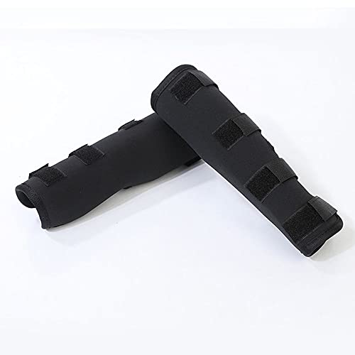 MNNE 2Pcs Rodilleras para Perros, Soportes para Patas Traseras de Perros Vendaje de protección para piernas para Curar y prevenir Lesiones y esguinces para Protección de Heridas por Artritis Small