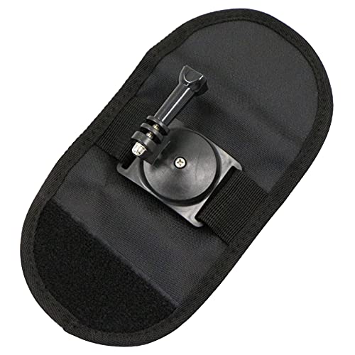 Mochila Correa de Montaje Soporte Fijacion Arnes de Hombro con Ajustable Hombrera y J-Hook - 360 Grados de rotación de sujeción la Mochila Compatible con GoPro Hero 9, 8, 7, Insta360, dji Osmo Acción