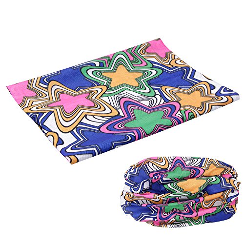 Moliker headwear Bandanas tapa de protección UV transparente Multi-función Estirable Cuello Cuello Tubo Bufanda Mascarilla Cinta bajo el casco (1003)