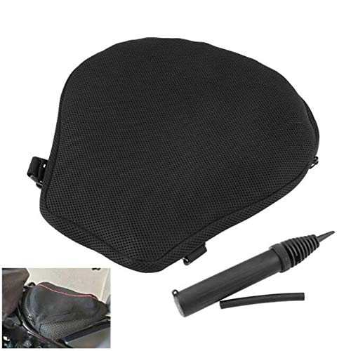 MoreChioce - Cojín universal para asiento de moto, cojín de aire en 3D, cojín acolchado de aire, funda de asiento