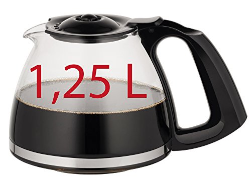 Moulinex FG360811 Cafetera de Filtro, 12 Tazas, función Auto, 1000 W, 45 Decibeles, DAA, INOX y Negro