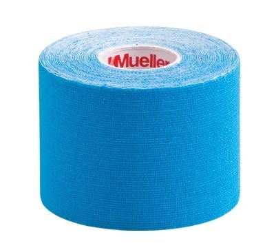 Mueller Rollo Continuo De Kinesiology Tape Kinesiology, Unisex adulto, Azul, 5cm x 5, 1 Rollo