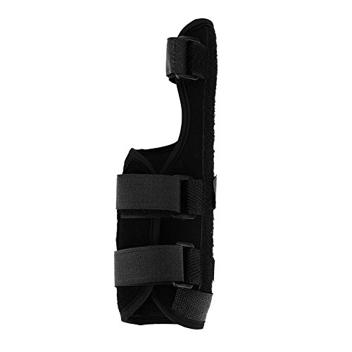 Muñequera de túnel carpiano ajustable, soporte para muñeca transpirable soporte para las manos fractura del ligamento Lesión Protección del brazo para , (Left-M)