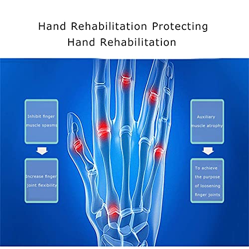 MXHSX Guantes de Robot de rehabilitación, función de Mano neumática Robot de rehabilitación Guante de Espejo Stroke Hemiplegia Empuñadura de Mano Equipo de Ejercicio de Entrenamiento