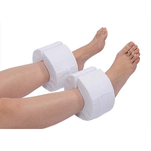 NACHEN 1 Par De Almohadas De Soporte para Elevador De Pies - Protección De Cojines para El Talón - Almohadas Protectoras para Llagas por Presión, Alivio Y Tratamiento De Úlceras En El Talón