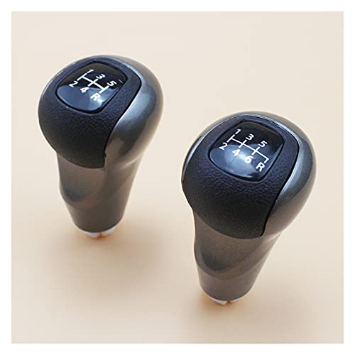 Nearandfar Pomos de Palanca de Cambios, Estilismo de automóviles 5/6 Velocidad MT MQ Go Gear Shift Hour Ball Ball Funda for Honda Civic DX EX LX Modelo 06-11 54102-SNA-A01 54102-SNA-A02