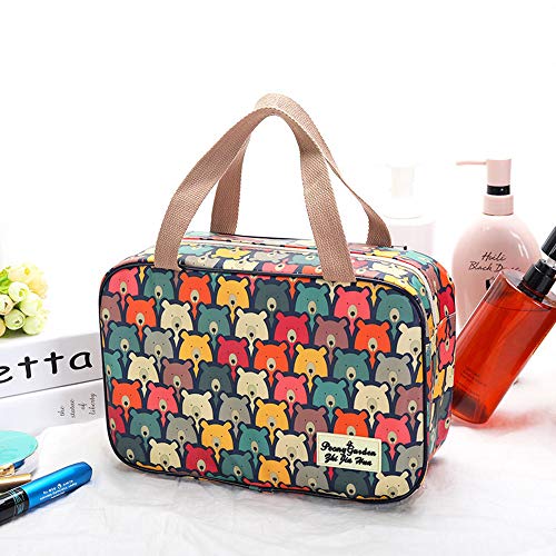 Neceser Grande cosmético Portable Colgante del Recorrido Impermeable compone la Caja de Almacenamiento de artículos de tocador de Maquillaje del Organizador baño neceseres para Las Damas