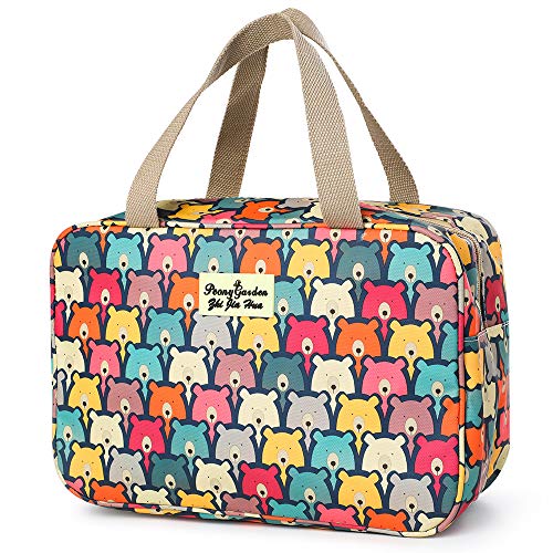 Neceser Grande cosmético Portable Colgante del Recorrido Impermeable compone la Caja de Almacenamiento de artículos de tocador de Maquillaje del Organizador baño neceseres para Las Damas