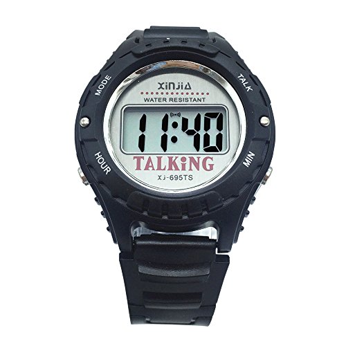 Nergo Reloj Parlante en Español para Ciegos, Niños, y Los Ancianos, Deportes Electrónicos Hablar Relojes Gatget Regalo