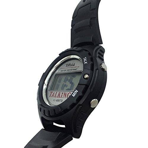 Nergo Reloj Parlante en Español para Ciegos, Niños, y Los Ancianos, Deportes Electrónicos Hablar Relojes Gatget Regalo