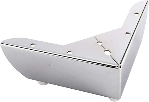 NiceDD 4 Uds., Muebles de metal, patas de sofá, muebles de diseño minimalista, pies DIY, armario, armario, escritorio con tornillos