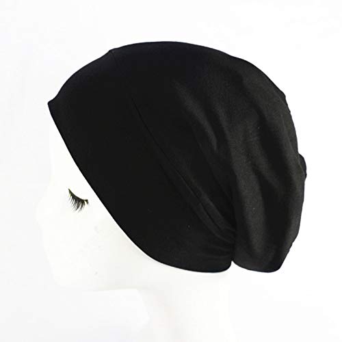 NIMON Satin Lined Sleep Cap Slouchy Cap Curly Girl Slap Headwear Regalos Se Adapta a Las Mujeres con Cabello Rizado Capo Ultra Suave Suave y Transpirable Natural Rotura Cabello y Convenient