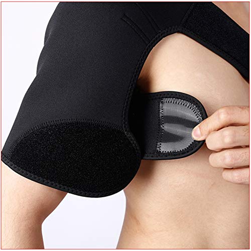Ning Night Bracen de Hombro para Hombres y Mujeres, Soporte de compresión para un Manguito Rotor desgarrado, Otras Lesiones en el Hombro Brazo Izquierdo o Derecho,Left