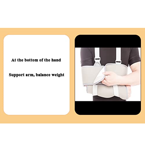 Nlight Eslinga De Brazo Inmovilizador De Hombro Brazo Eslinga De Hombro Brazo Rehabilitación Vendaje Protector De Fijación para Lesiones Rotas Huesos Fracturados Rotos Codo Muñeca