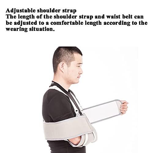 Nlight Inmovilizador De Cabestrillo De Soporte De Brazo para Adultos con Correas Ajustables para Dislocación Y Esguinces En La Clavícula, Antebrazo,Hombro,Codo O Muñeca