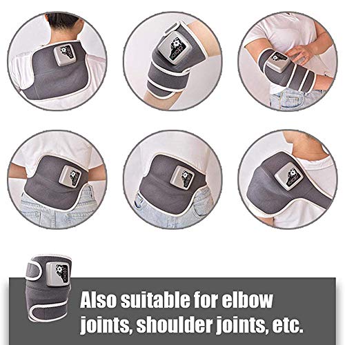 Nlight Terapia De Calor Envoltura para Rodilleras Envoltura para Rodilleras con Calefacción,Almohadilla Térmica para Termoterapia Compresa Caliente para Esguinces De Rodilla,Calambres