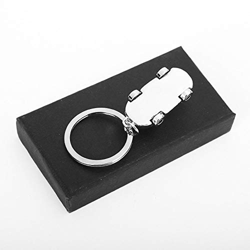 No-Branded HKRSTSXJ Regalo Pendiente del Anillo Llavero Auto Clave Hombres Mujeres Ligera Coche de la Manera Que Labra los Accesorios Auto Modelo