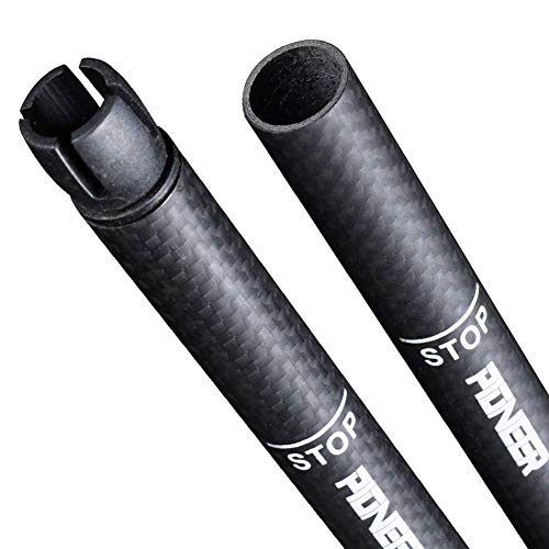 NUBAO Ligero Ajustable muletas, bastón telescópico, Bastones de Trekking con un diseño ergonómico en Forma de L, Seguro del Bloqueo Externo, lo Mejor for Viajar Montañismo