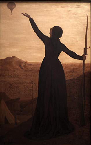 Nueva pintura por números para adultos Niños - Pierre Puvis de Chavannes Pintura impresionista El globo - Pintura digital DIY por Kits de números en lienzo
