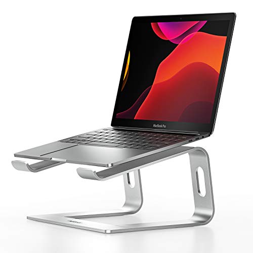 NULAXY Soporte de Portátil Compatible con portátiles DELL, HP, Samsung, Lenovo de 11 a 15,6 pulgadas, plateado