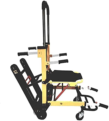 N&W Stair Chair Electric Folding Ambulance Chair Climbing Wheelchair Crawler Evacuation Chair Mobility Aid Stretcher Trolley Aluminum