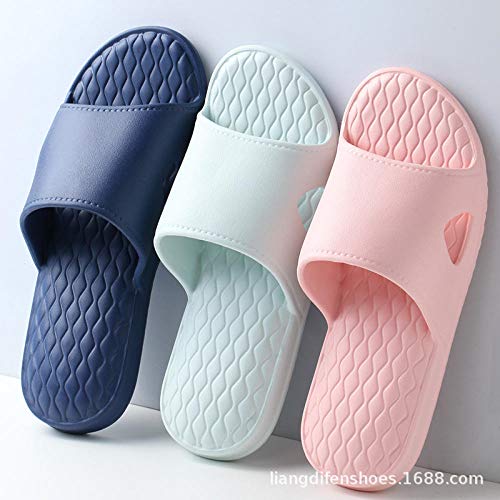 Nwarmsouth Zapatillas de Masaje Sandalias, Sandalias de Masaje de baño, Zapatillas Antideslizantes de Suela Blanda-Pink_39-40, Zapatos de Playa y Piscina Unisex para Adultos