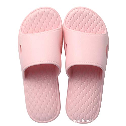 Nwarmsouth Zapatillas de Masaje Sandalias, Sandalias de Masaje de baño, Zapatillas Antideslizantes de Suela Blanda-Pink_39-40, Zapatos de Playa y Piscina Unisex para Adultos